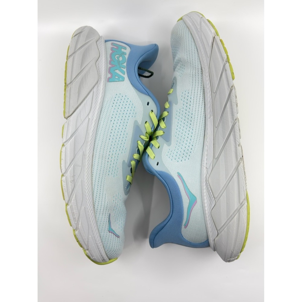 Hoka Arahi 7 Running Shoes Women 10 Blue Illusion Sunlit Ocean Stability Sneaker - Picture 10 of 11